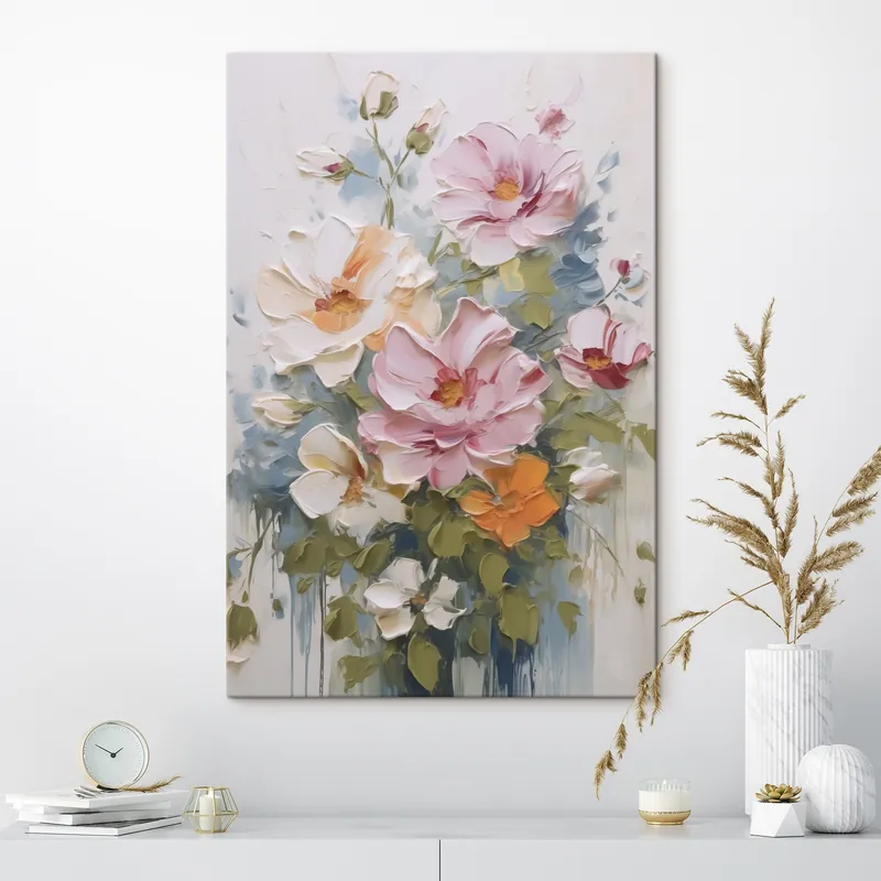 Ultima șansă Pictură pe pânză Buchet de flori Nr s48057
