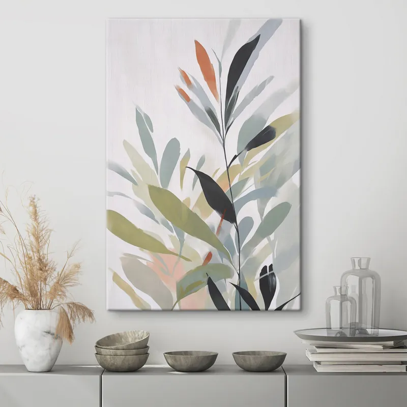 Pictură pe pânză Imitarea vegetației în pictură Nr s48059 Disponibil imediat