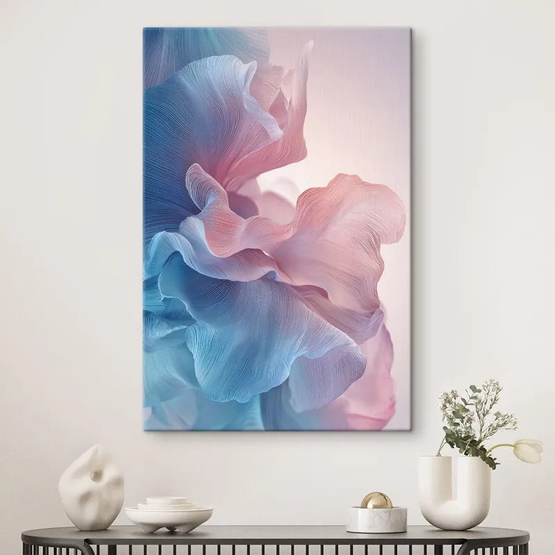 Noutate Pictură pe pânză valuri abstracte cu efect de volum Nr s47945