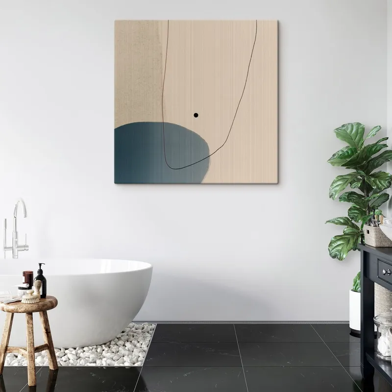 Pictură pe pânză compoziție abstractă minimalistă Nr s48067 Vezi acum