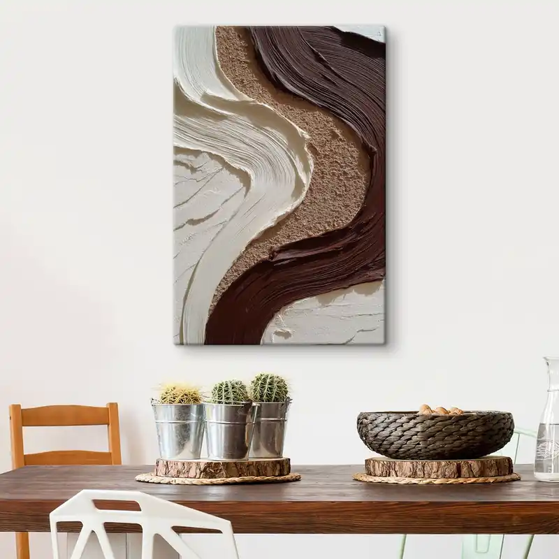 Reducere Pictură pe pânză Textura abstractă Nr s48149