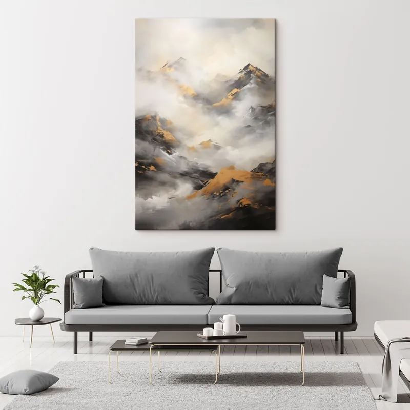 Pictură pe pânză Munții Nr s48153 Preț promoțional