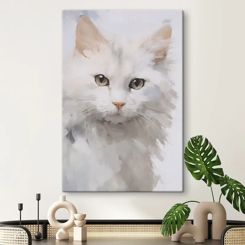 Pictură pe pânză Pictură imitație de pisică Nr s48162 Ofertă de sezon