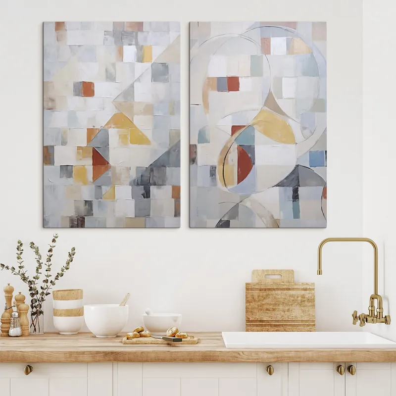 Preț promoțional Pictură pe pânză Abstracție modernă Nr m30123