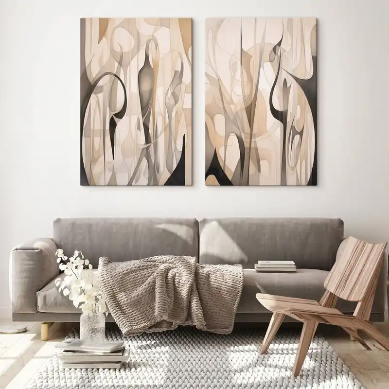 Livrare expres Pictură pe pânză Abstracție Nr m30127