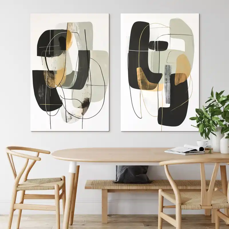 Pictură pe pânză Abstracționismul contemporan Nr m30132 Ofertă de sezon