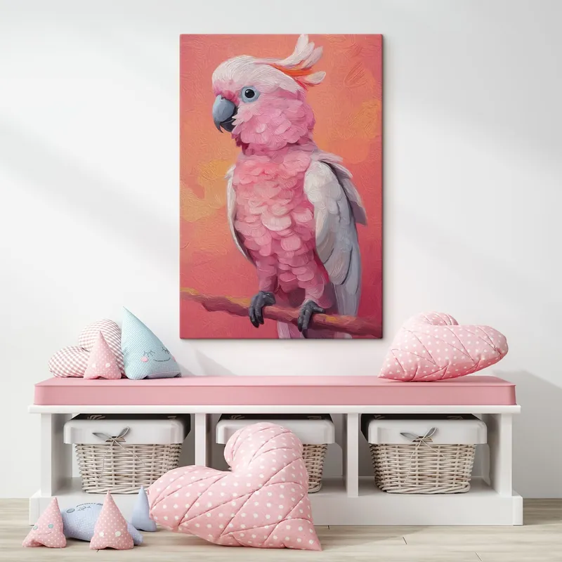 Lichidare de stoc Pictură pe pânză Papagal Nr s48237