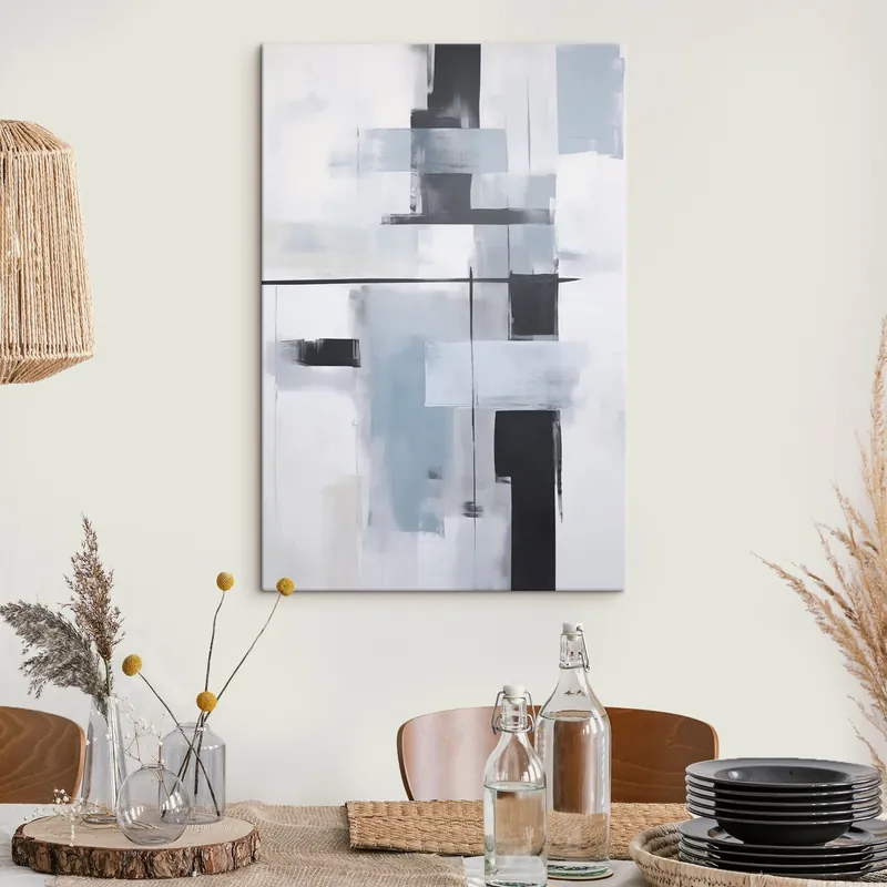 Livrare expres Pictură pe pânză Abstracția modernă imită pictura Nr s48261