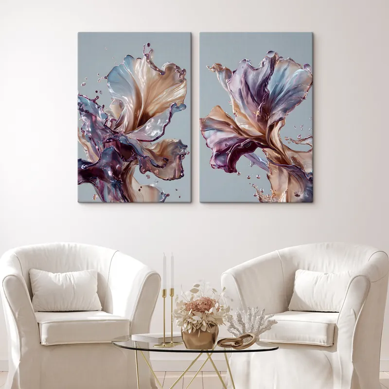 Preț promoțional Pictură pe pânză explozii abstracte Nr m30173