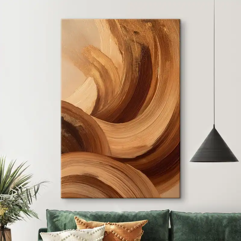 Pictură pe pânză Pensule abstracte Nr s48305 Lichidare de stoc