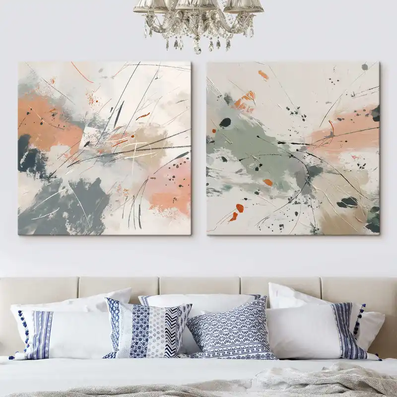Pictură pe pânză Abstracție Nr m30179 Reducere specială