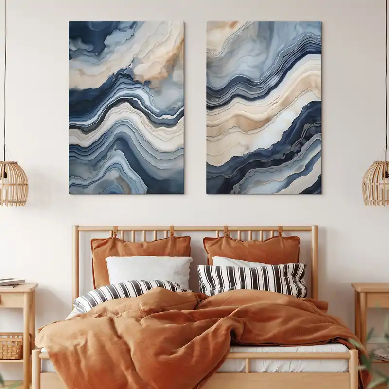 Pictură pe pânză Marmură abstractă Nr m30180 Discount