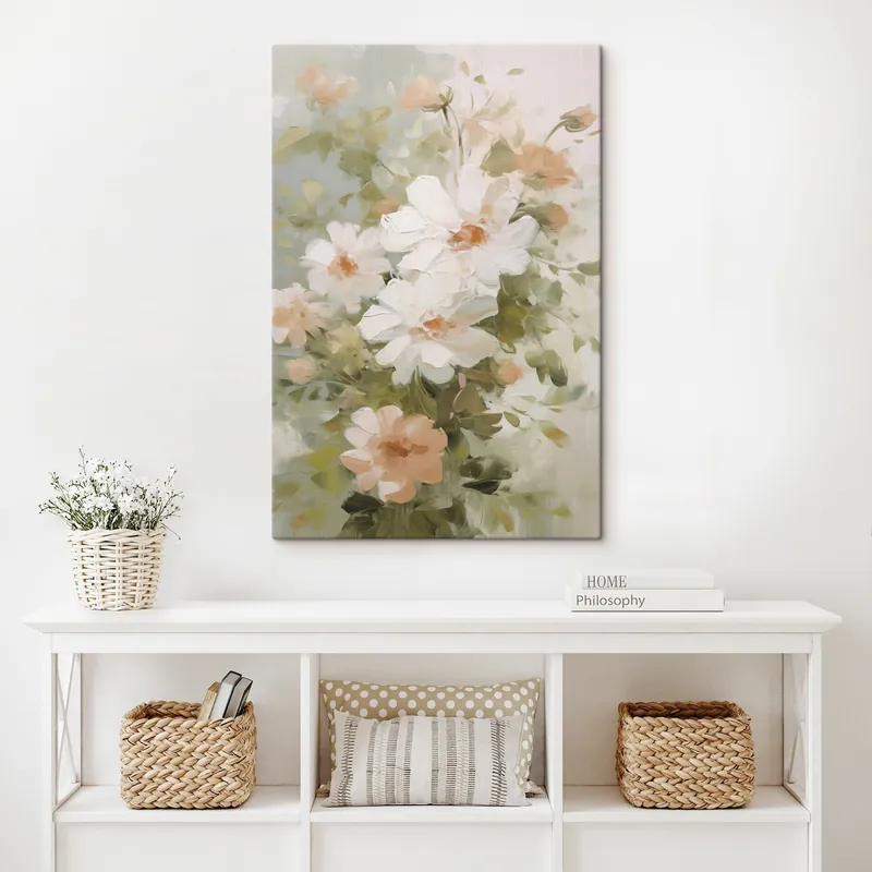Pictură pe pânză Imitație delicată de flori pictate Nr s48323 Livrare rapidă