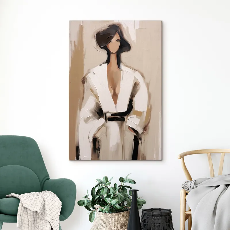 Expediere rapidă Pictură pe pânză Arta figurativă minimalistă Nr s48427