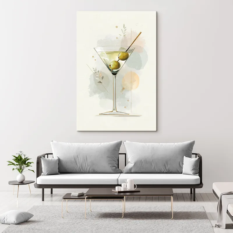 Vezi acum Pictură pe pânză Pahar de martini Nr s48436
