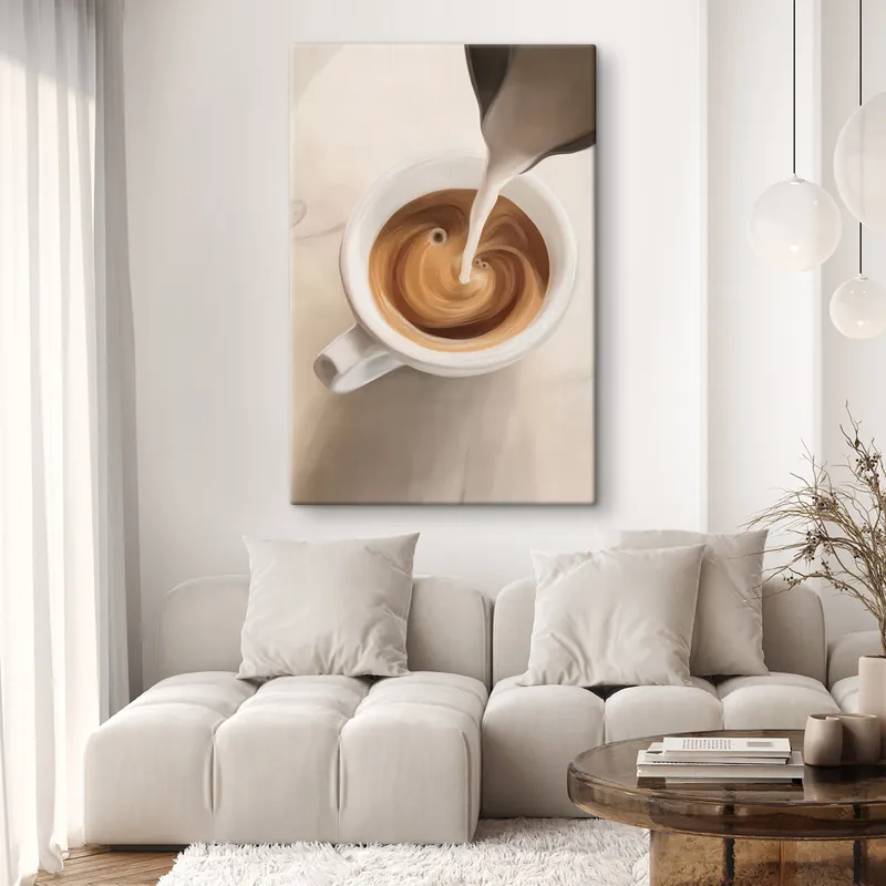 Popular Pictură pe pânză Vedere detaliată a ceștii de cafea Nr s48475