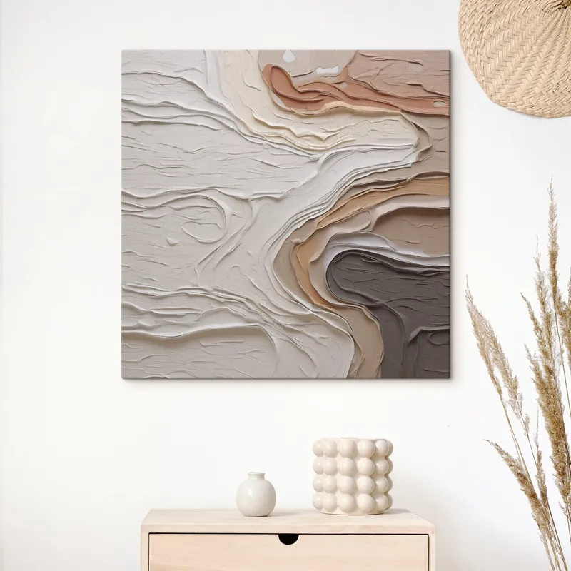 Livrare rapidă Pictură pe pânză Compoziție abstractă imitație de pictură Nr s48507
