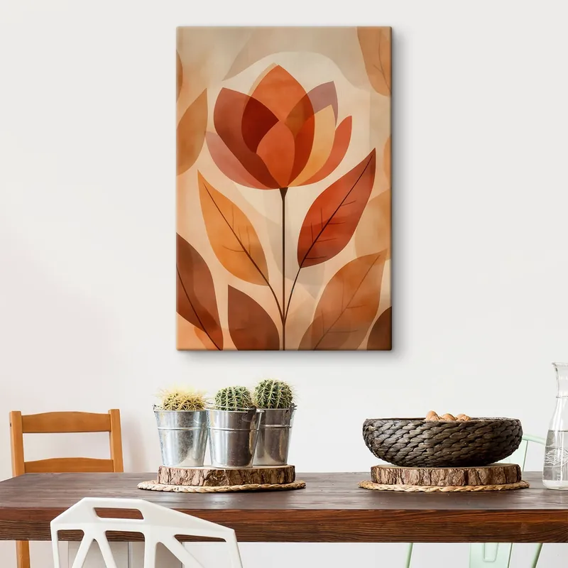 Livrare rapidă Pictură pe pânză Flori boho Nr s48712