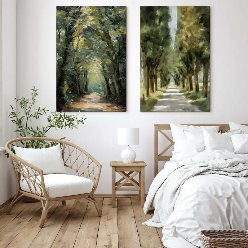 Ofertă limitată Pictură pe pânză Copaci Nr m30303