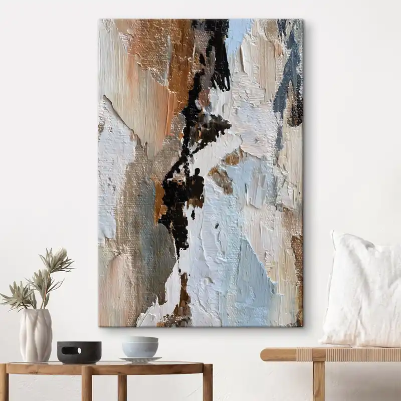 Pictură pe pânză abstracție expresivă; imitație a picturii Nr s48784 Mai ieftin