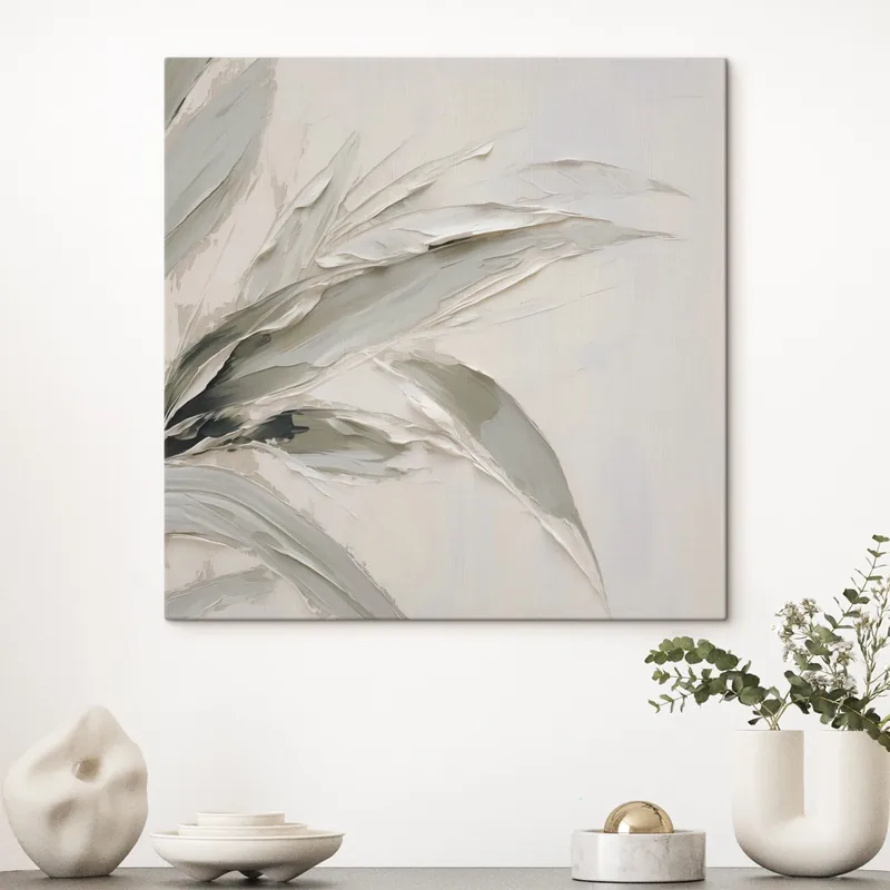 Bestseller Pictură pe pânză Pictură abstractă cu motiv de frunziș Nr s48772