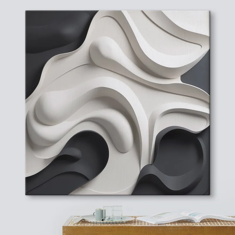 Preț mic Pictură pe pânză Compoziție abstractă Nr s48773