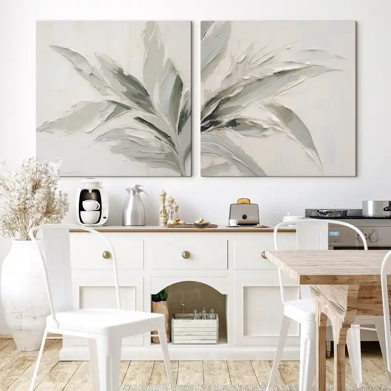 Reducere Pictură pe pânză Pictură abstractă care imită vegetația Nr m30342