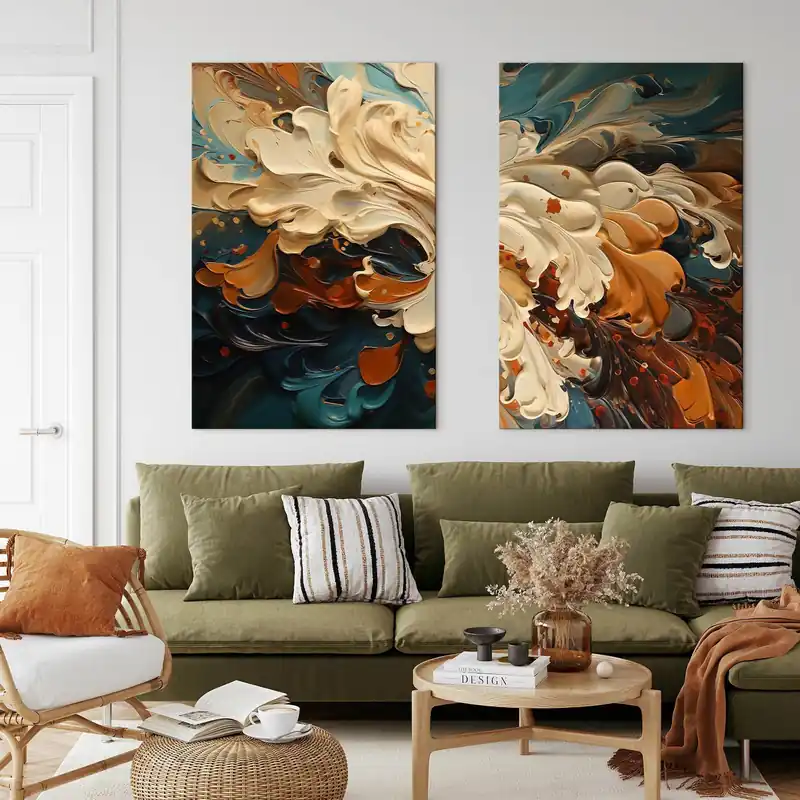 Plată sigură Pictură pe pânză Modele mari, abstracte Nr m30383