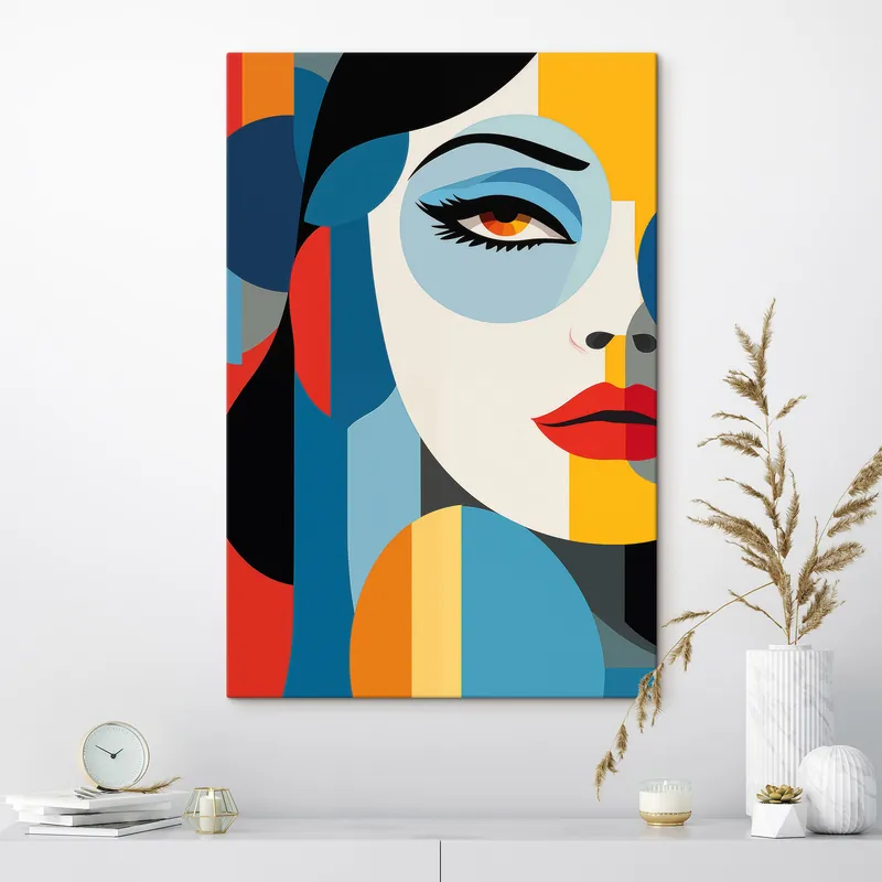 Comandă acum Pictură pe pânză Portret abstract Nr s48949