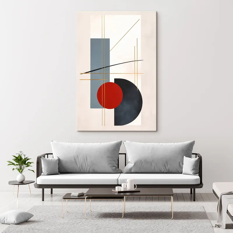 Ofertă specială Pictură pe pânză Abstracție geometrică Nr s48695