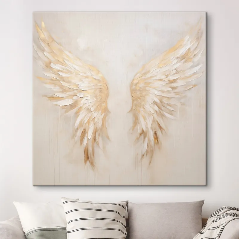 Pictură pe pânză Aripi de înger abstracte Nr s48988 Vezi acum