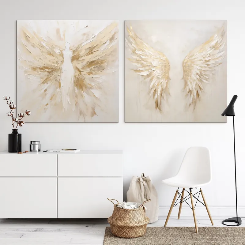 Ofertă exclusivă Pictură pe pânză Înger abstract Nr m30413