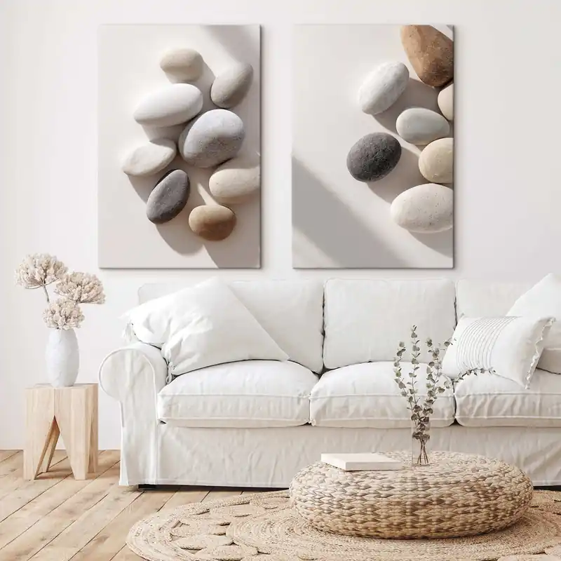 Preț promoțional Pictură pe pânză Pietre minimaliste Nr m30427