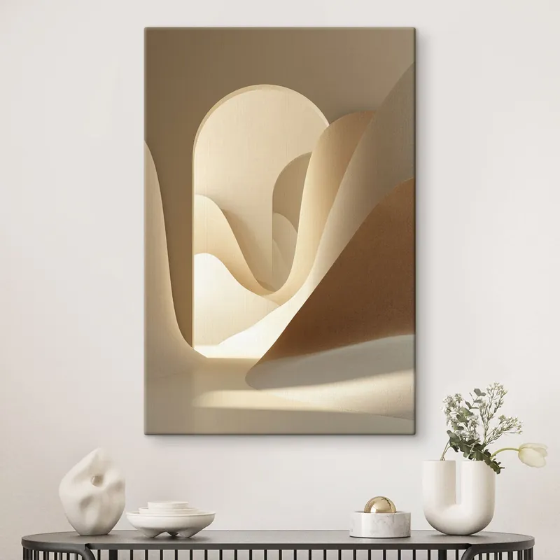 Pictură pe pânză Peisaj abstract arhitectural Nr s49043 Nu rata