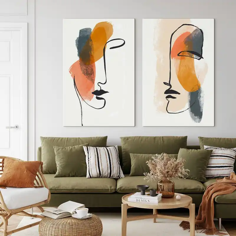 Chilipir Pictură pe pânză Portrete abstracte Nr m30395