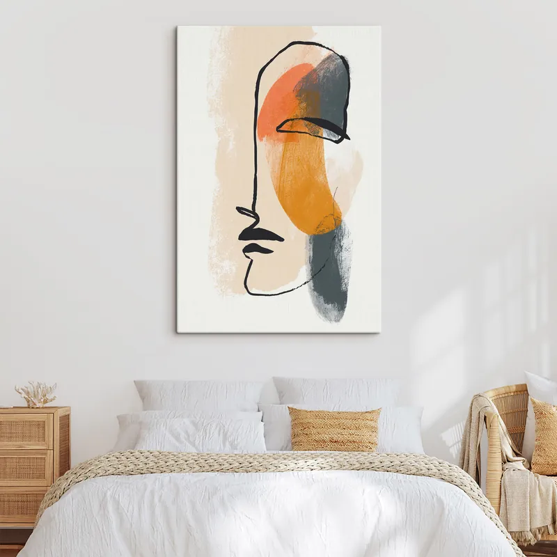 Pictură pe pânză Portret abstract Nr s48970 Retur ușor
