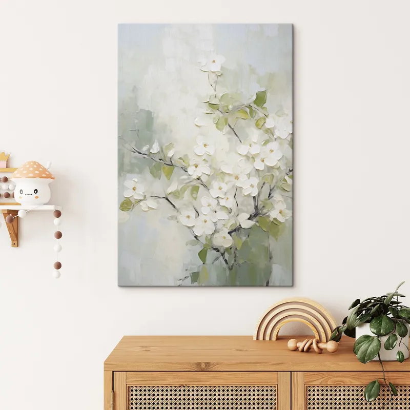 Ofertă limitată Pictură pe pânză Flori abstracte imitație de pictură Nr s49048