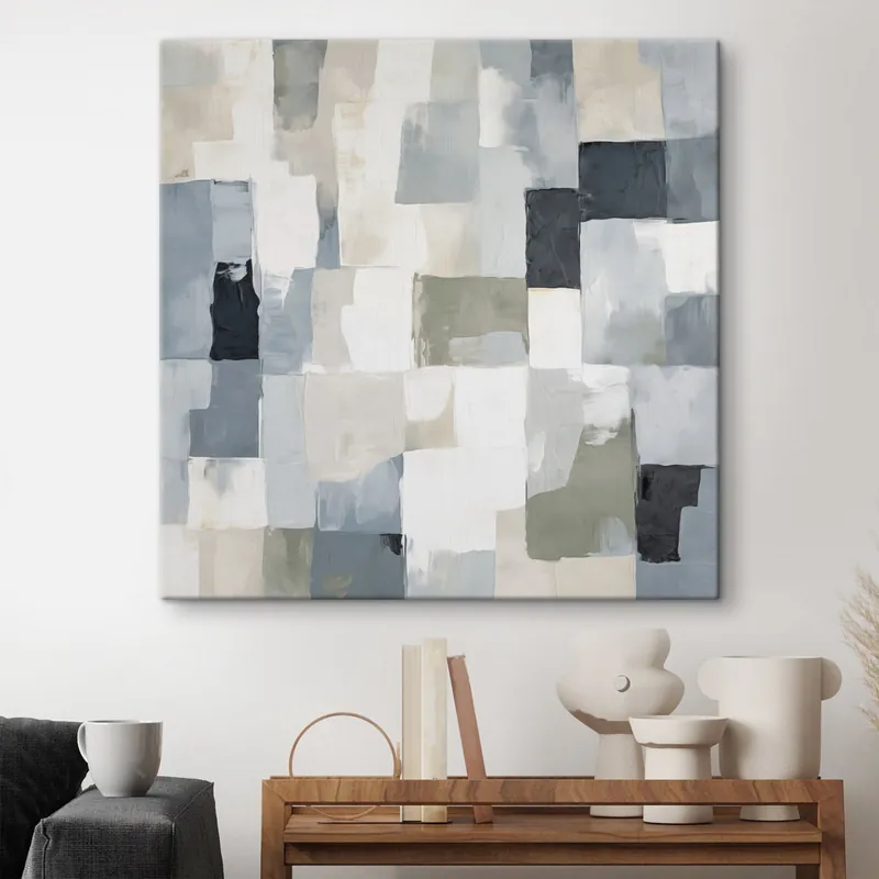 Ofertă de sezon Pictură pe pânză Compoziție abstractă imitație de pictură Nr s49051
