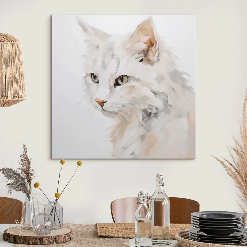 Pictură pe pânză Pictură imitație de pisică Nr s49060 Preț promoțional