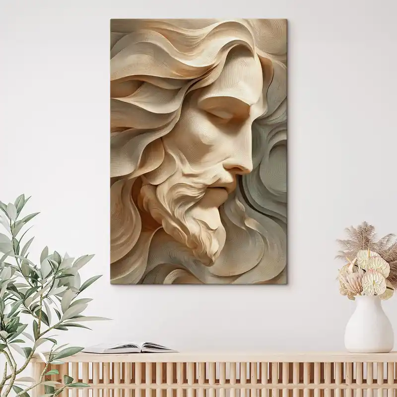 Reducere specială Pictură pe pânză Sculptură abstractă Nr s49090