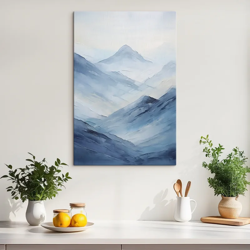 Ofertă specială Pictură pe pânză Pictura de imitație a munților Nr s49070