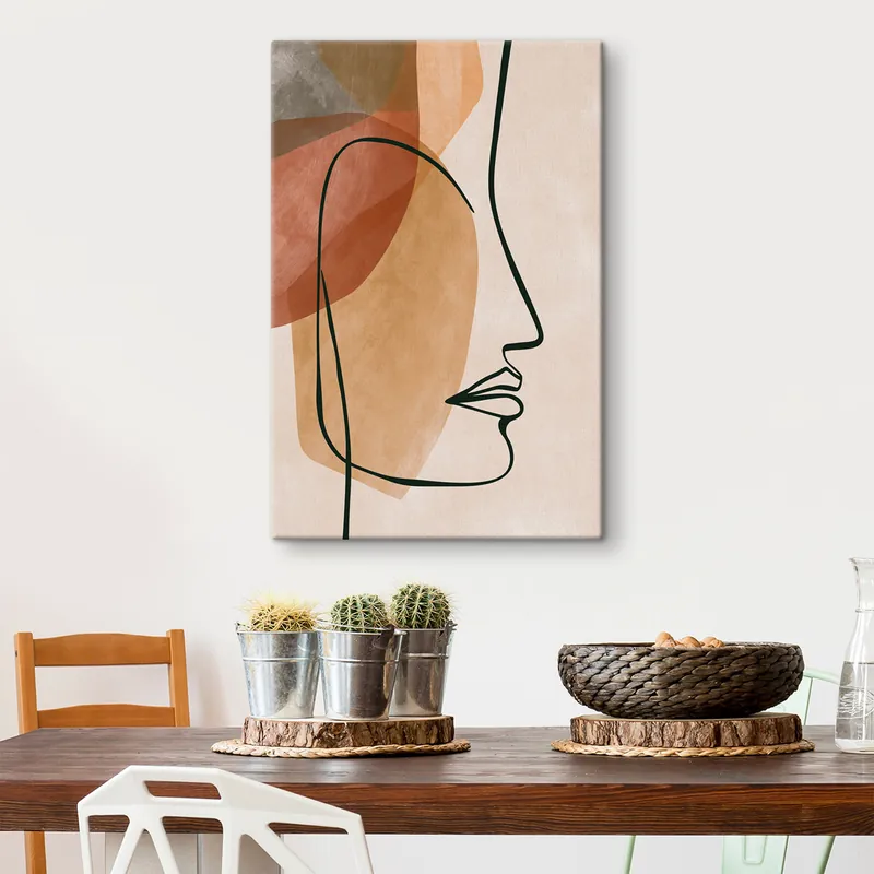 Expediere rapidă Pictură pe pânză Un portret abstract Nr s49119
