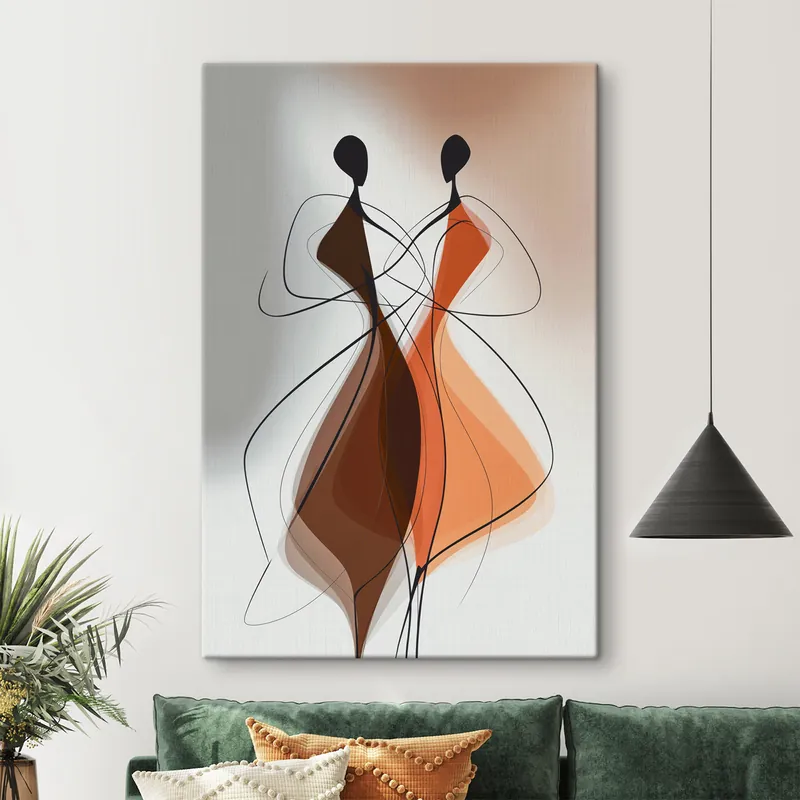 Cel mai vândut Pictură pe pânză Un cuplu abstract Nr s49129