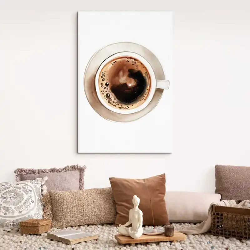 Cumpărături sigure Pictură pe pânză Cafeaua de dimineață Nr s49339