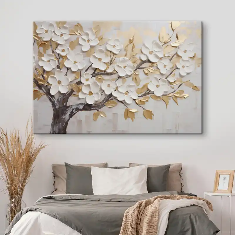 Pictură pe pânză Copac înflorit Nr s49408 Vezi acum