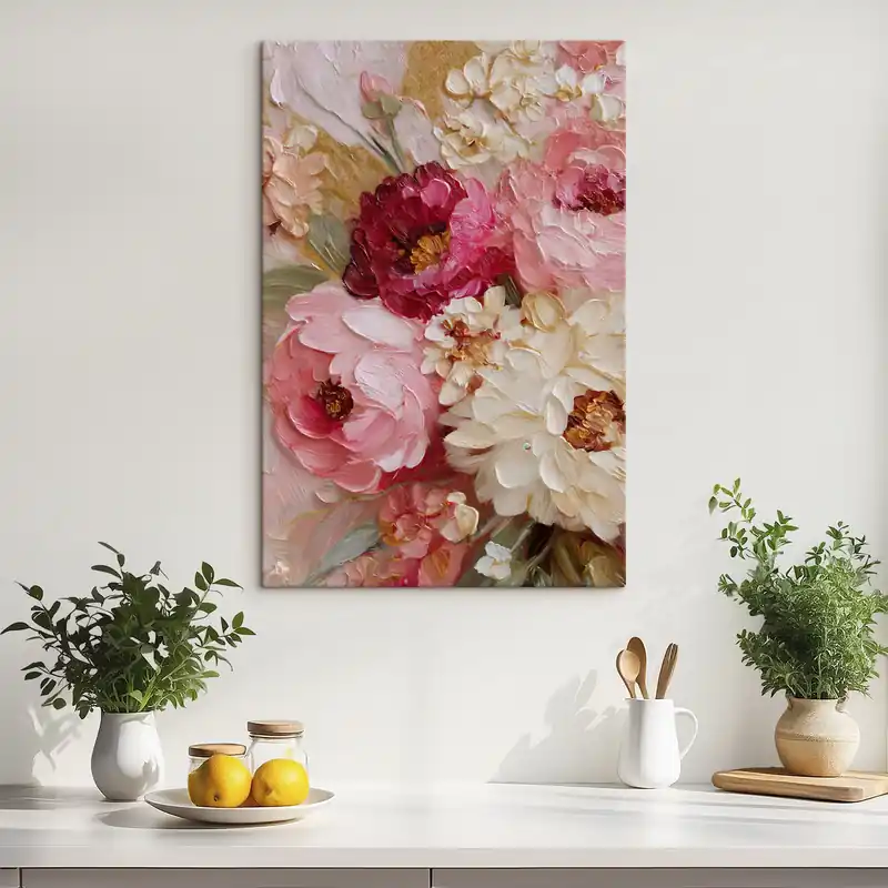 Pictură pe pânză Flori Nr s49434 Preț promoțional