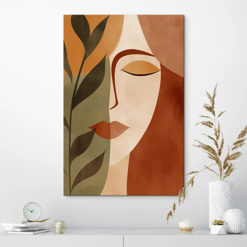 Pictură pe pânză Portret abstract Nr s49450 Bestseller