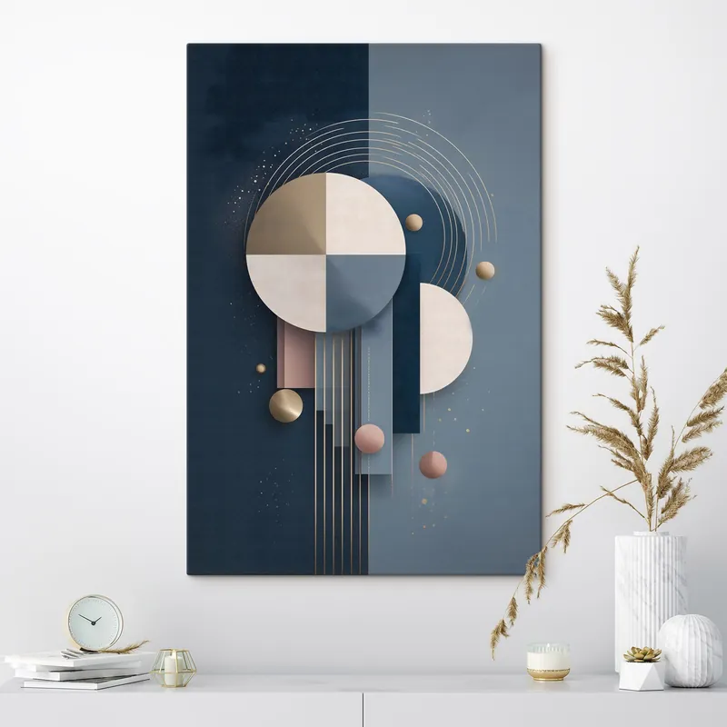 Bestseller Pictură pe pânză Geometrie abstractă Nr s49457