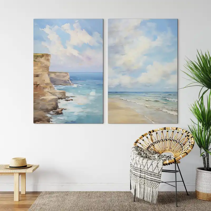 Pictură pe pânză Pictura de imitație Seascape Nr m30597 Plată securizată