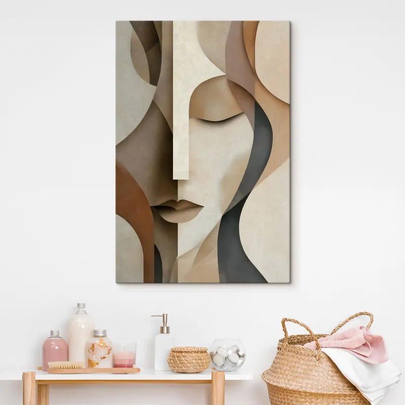 Pictură pe pânză Față abstractă Nr s49617 Preferatul clienților